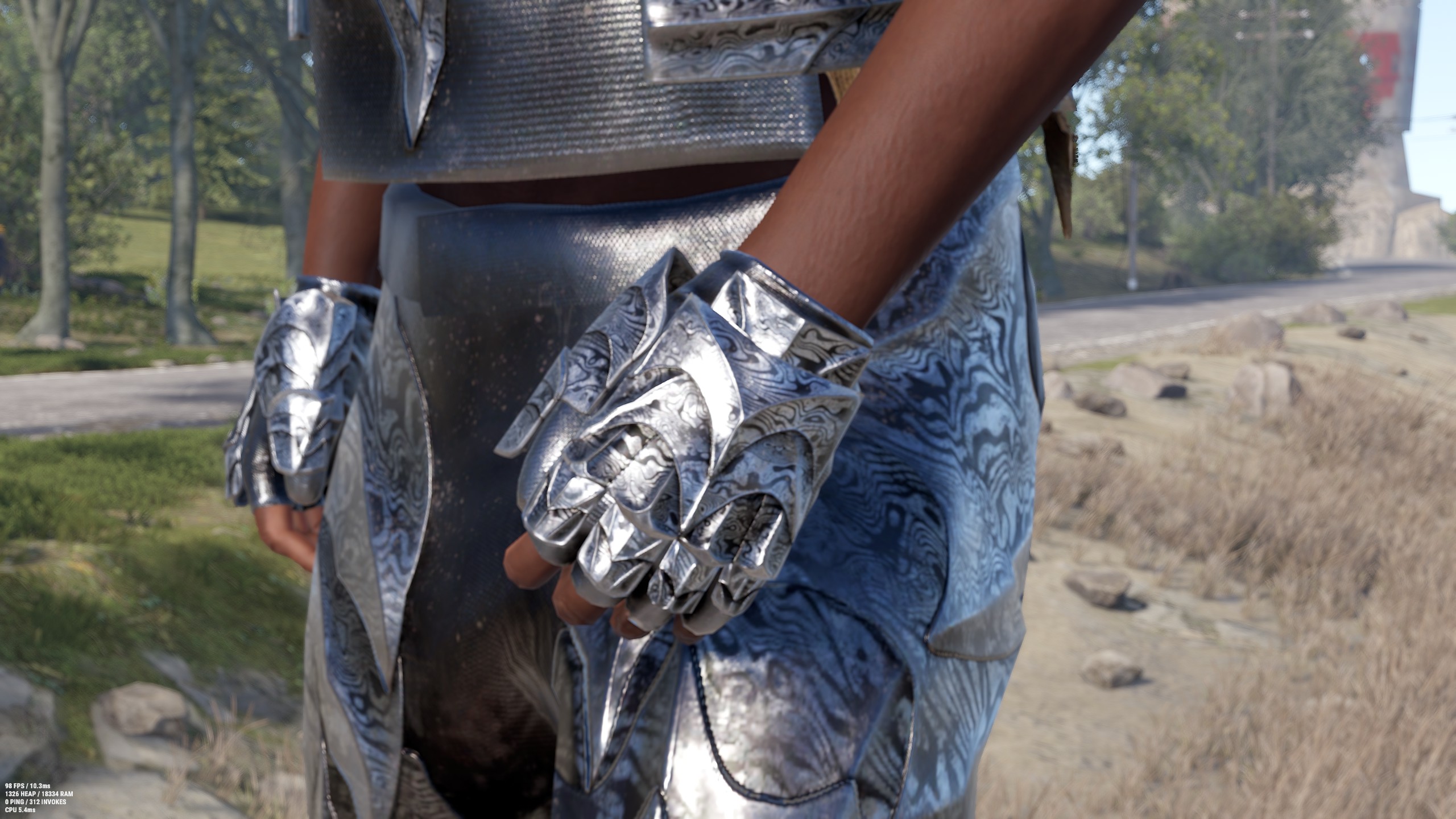 Damascus Roadsign Gloves