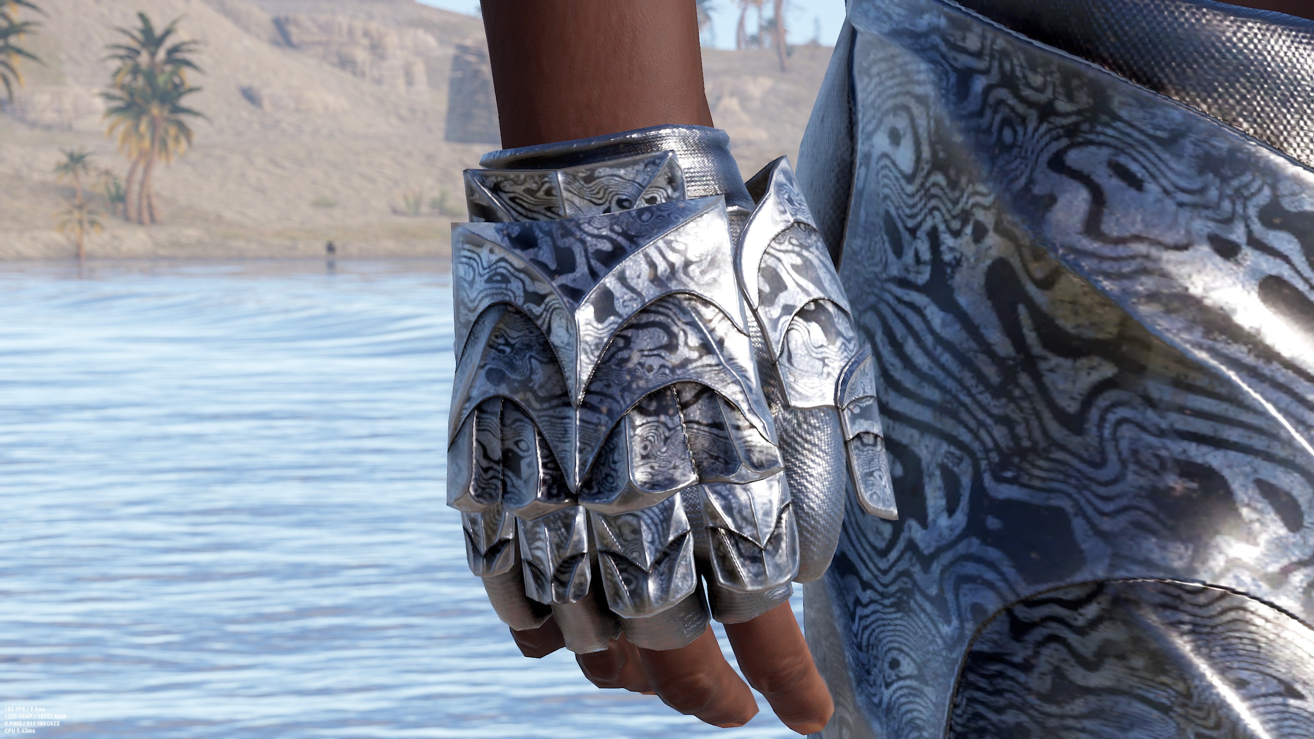 Damascus Roadsign Gloves