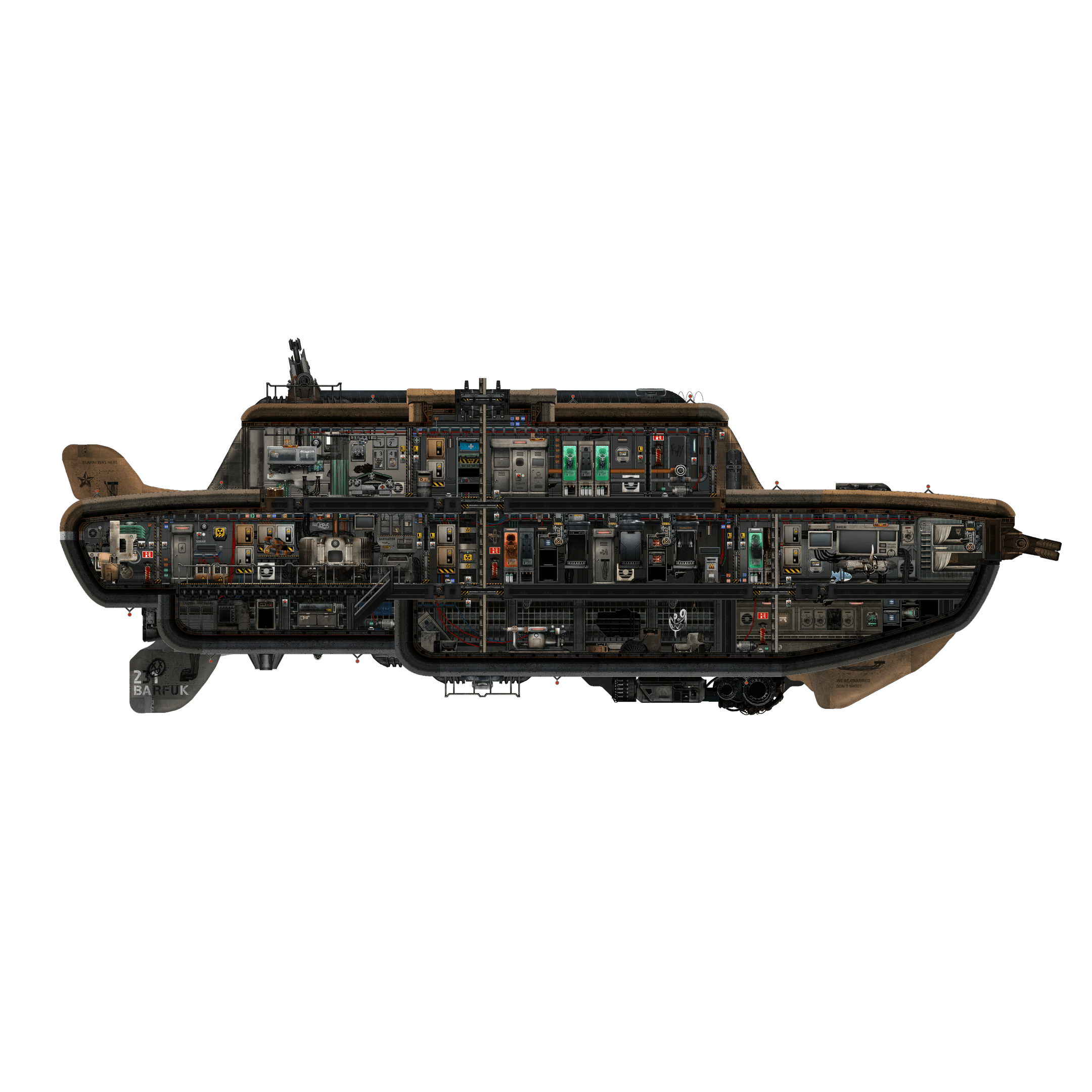 LD Barsuk Refurbished – Barotrauma Mod