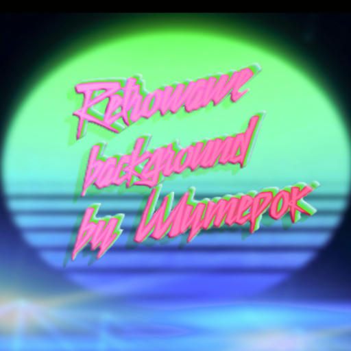 Retrowave backgrounds