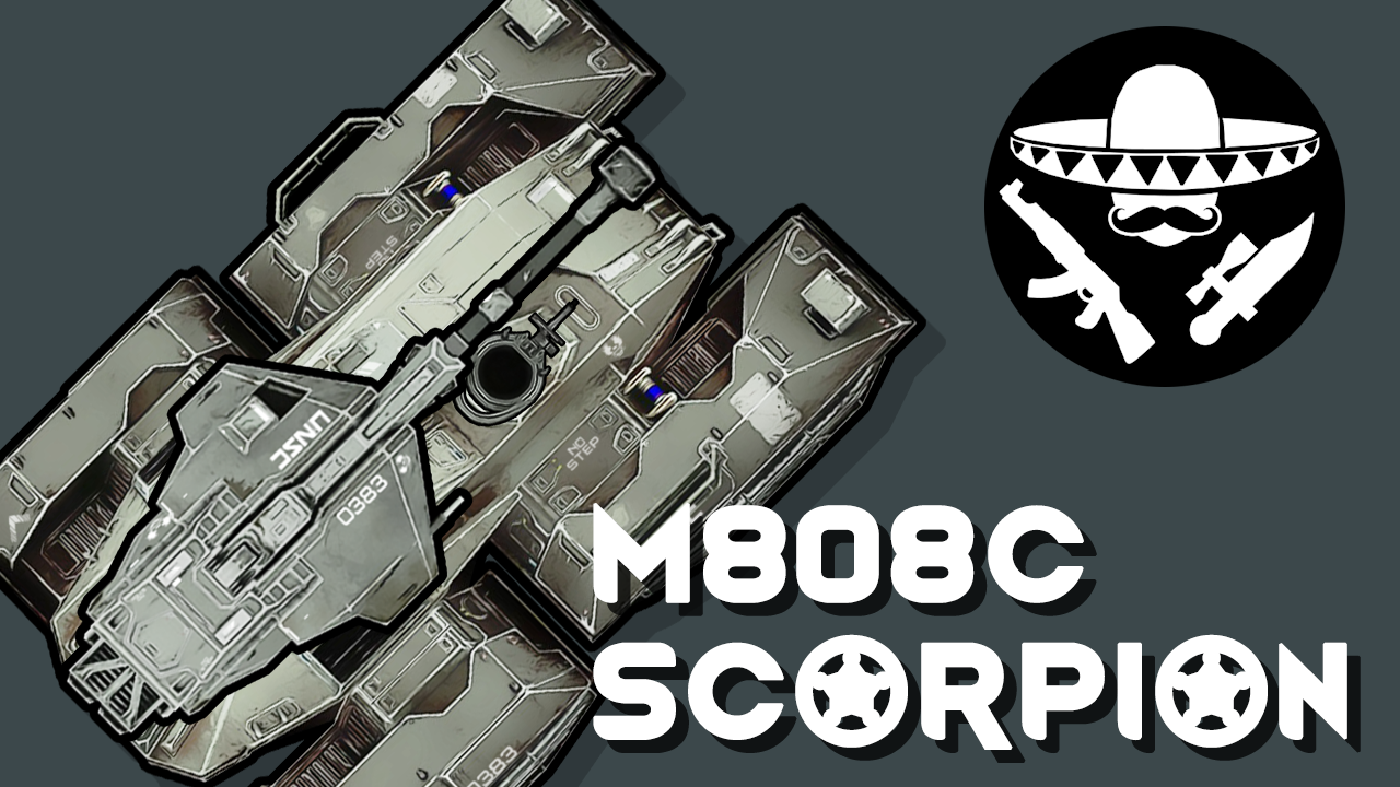 M808C Scorpion CE Patch