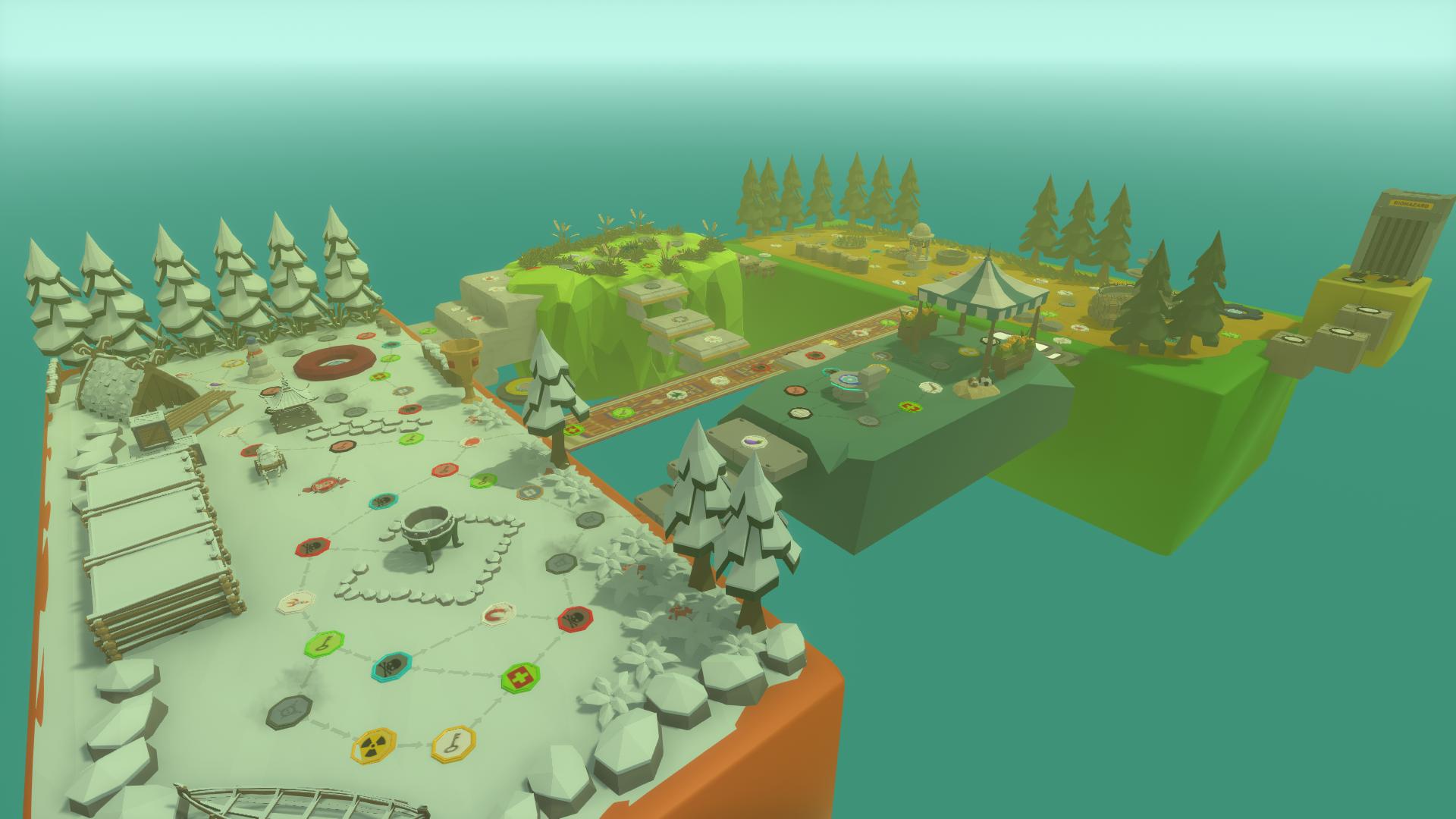 two islands