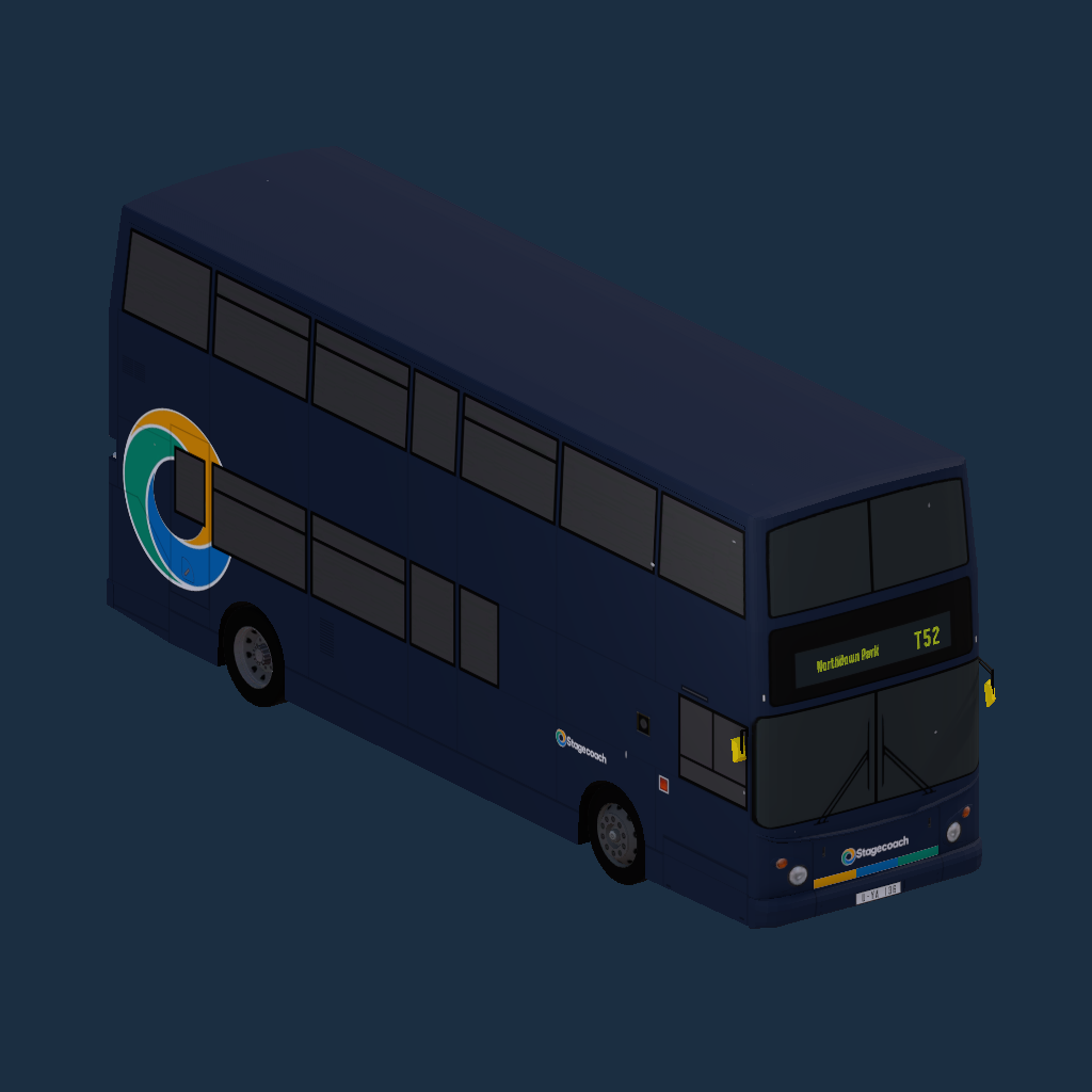 stagecoach navy blue Trident ALX400