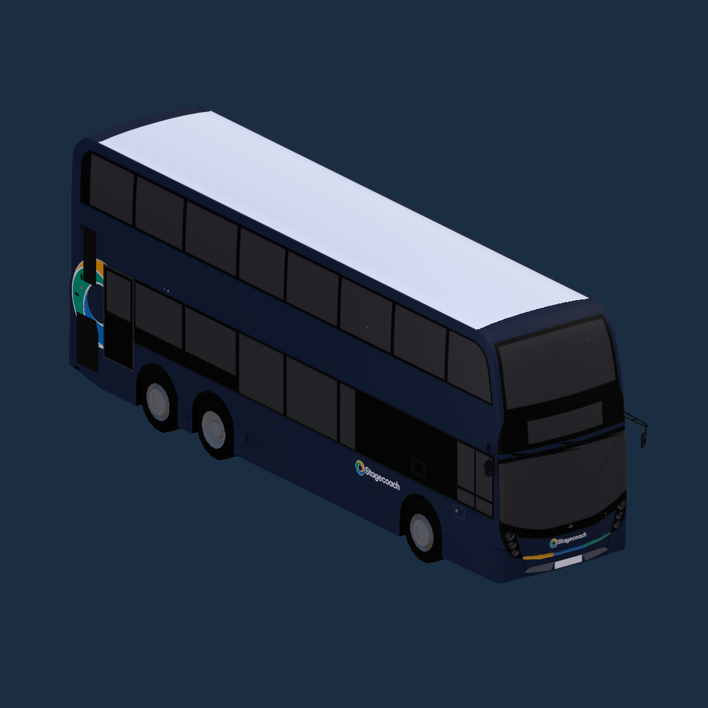 Stagecoach Navy blue 2024 Enviro500MMC 12M