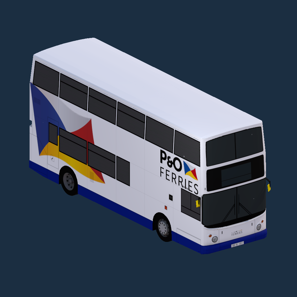 P&O shuttle bus
