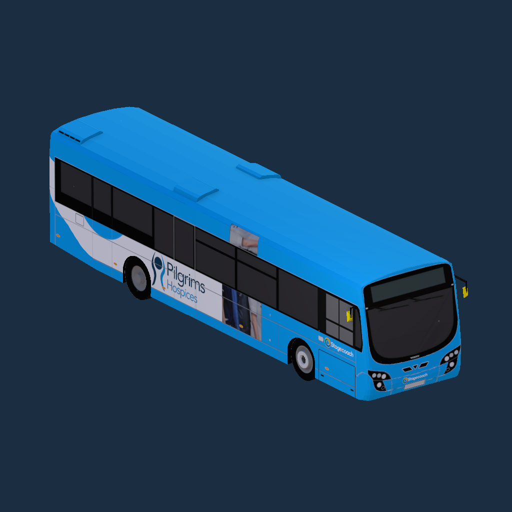 pilgrims hospice bus