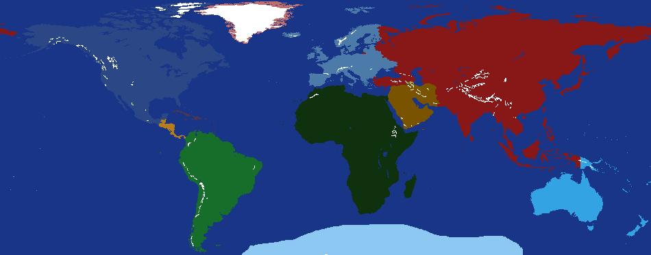 All Continents! (10, With Antartica)