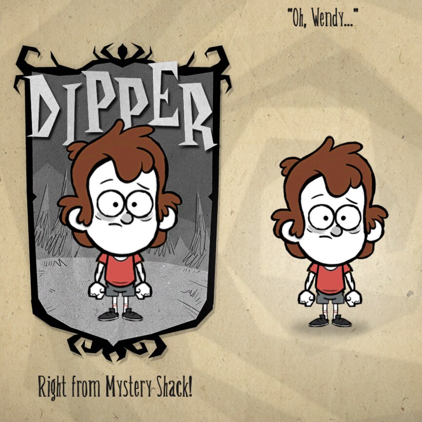Bars/ Dipper Pines – Don't Starve Together Mod