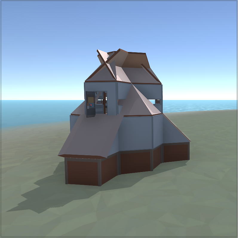 Small base with secret room.