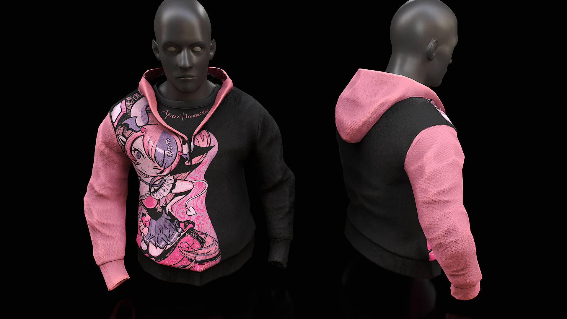 Ironmouse + CDawgVA hoodie