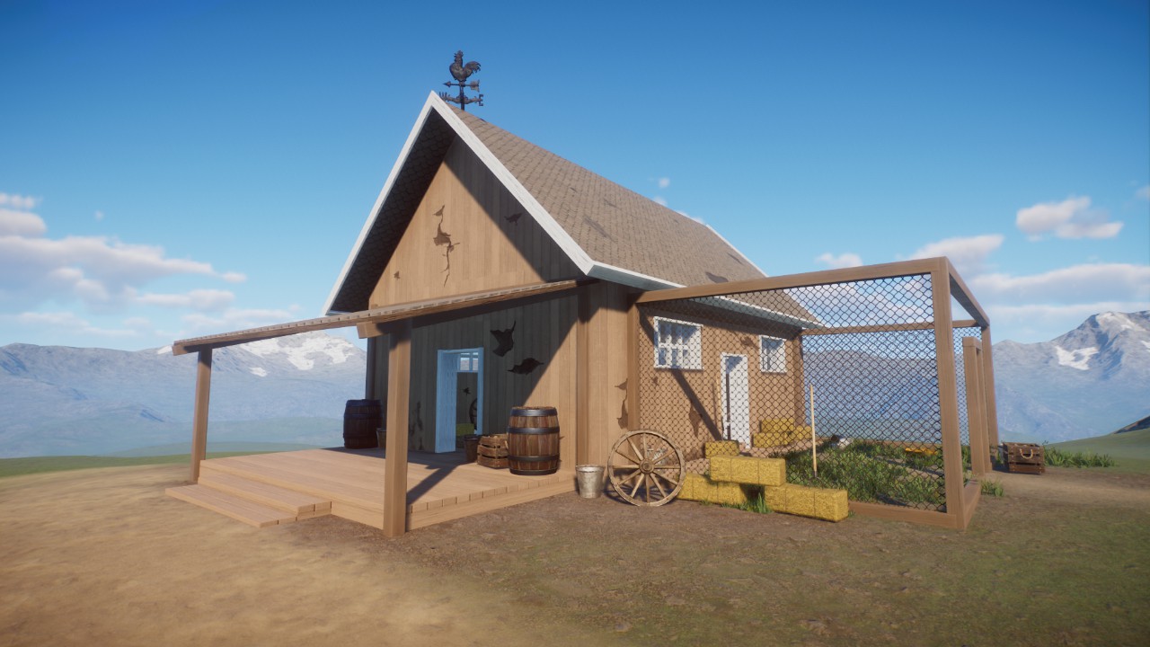 Chicken Coop by DeLadysigner