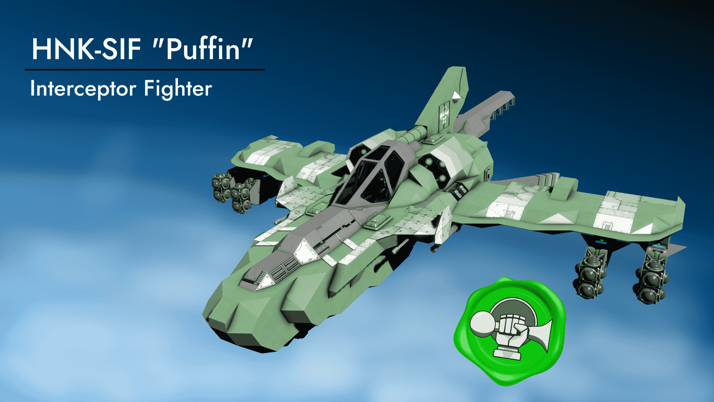 [HNK]-SIF 'Puffin', Interceptor Fighter