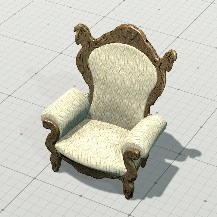 Royal Sofa Set: Chair