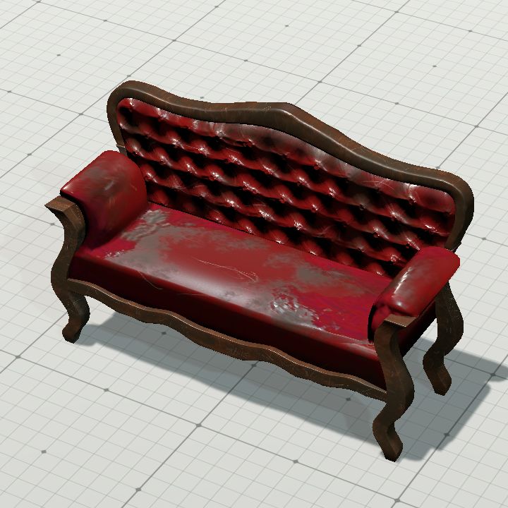 Sofa, Haunted Mansion