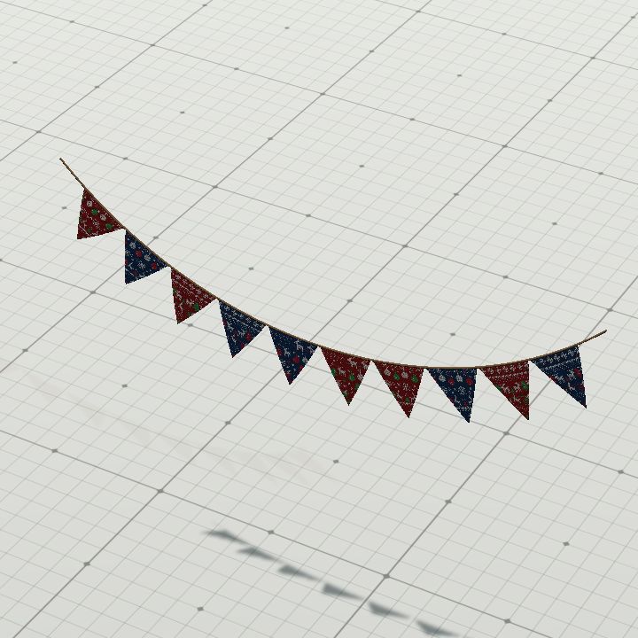 Bunting, Christmas