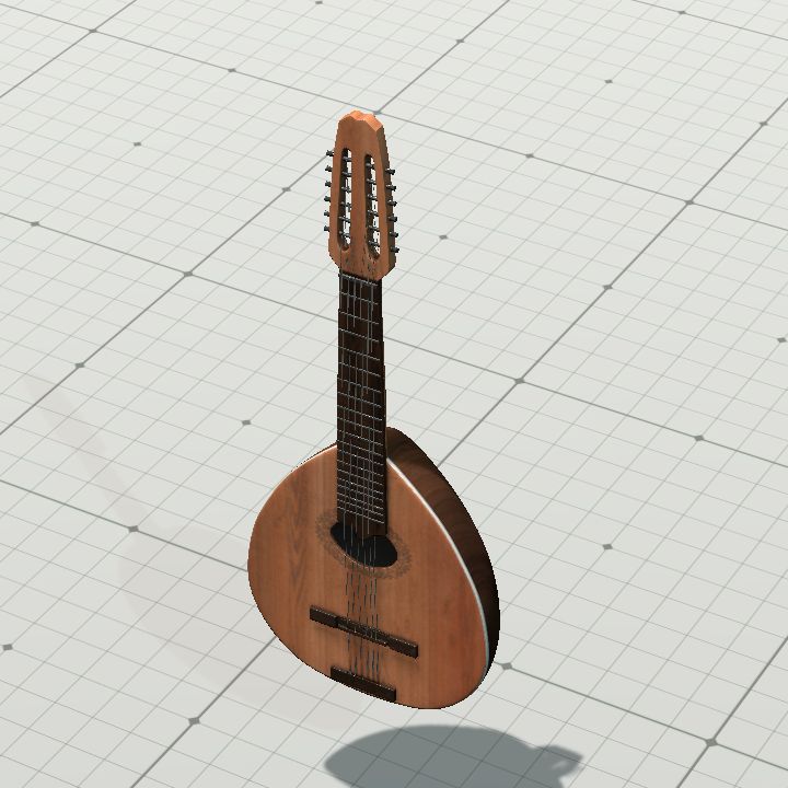 Lute, Upright #2