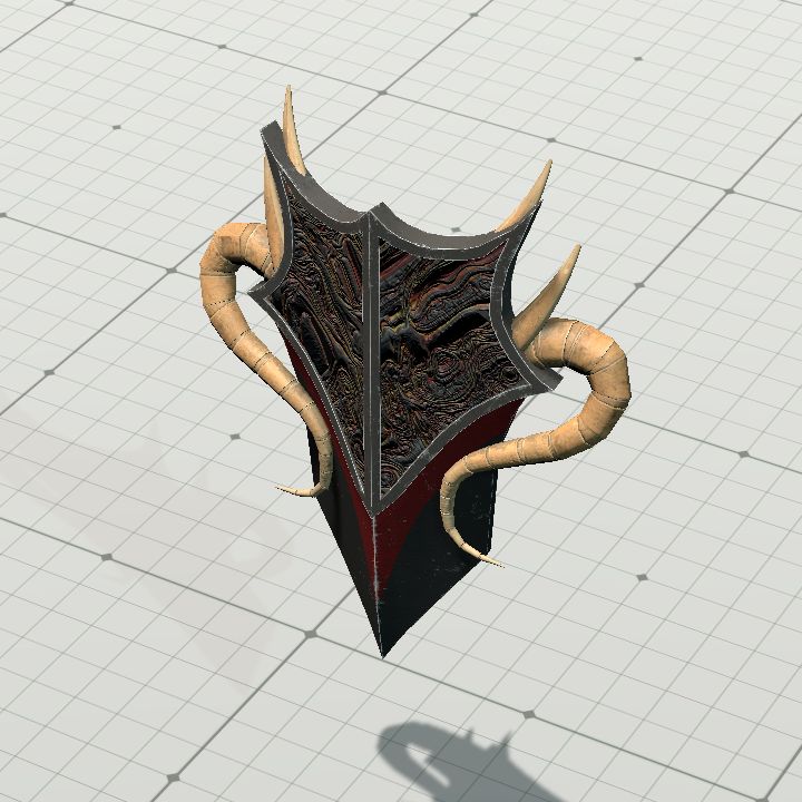 Shield, Horned Dragon