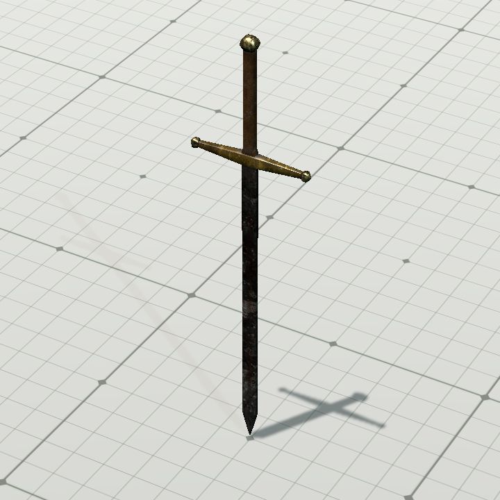 Sword, Rusty Excalibur (Upright)