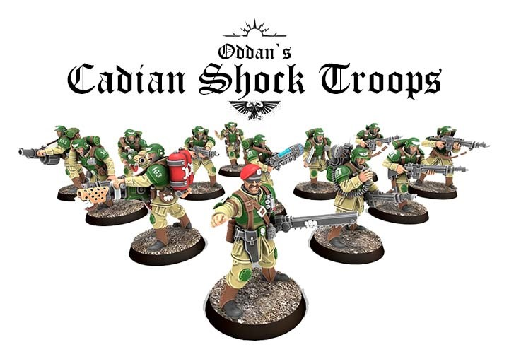 Oddan`s Cadian Shock Troops