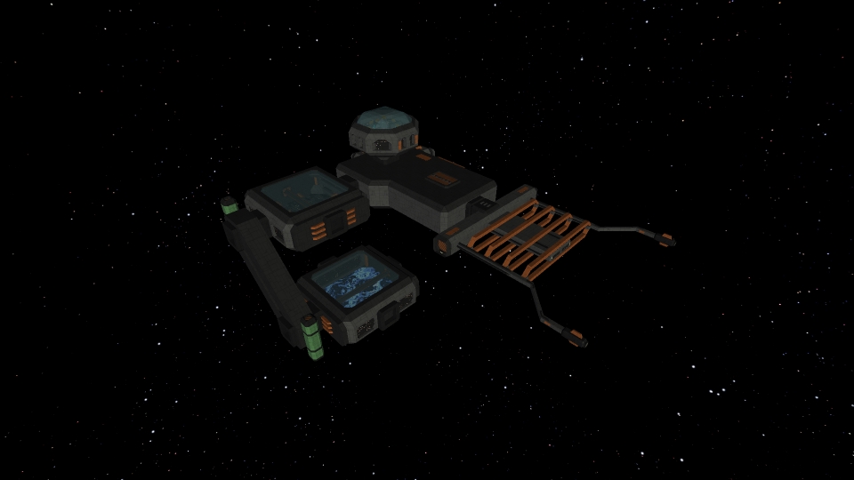 Prefab station colony