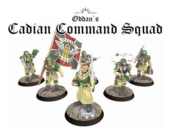 Oddan`s Cadian Command Squad