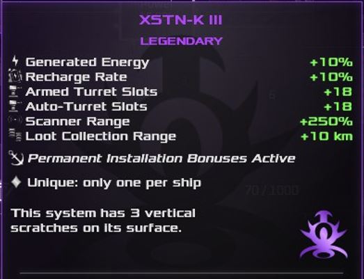 Boosted XSTN-K III
