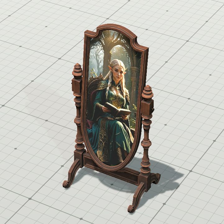 Seer's Floor Mirror #3