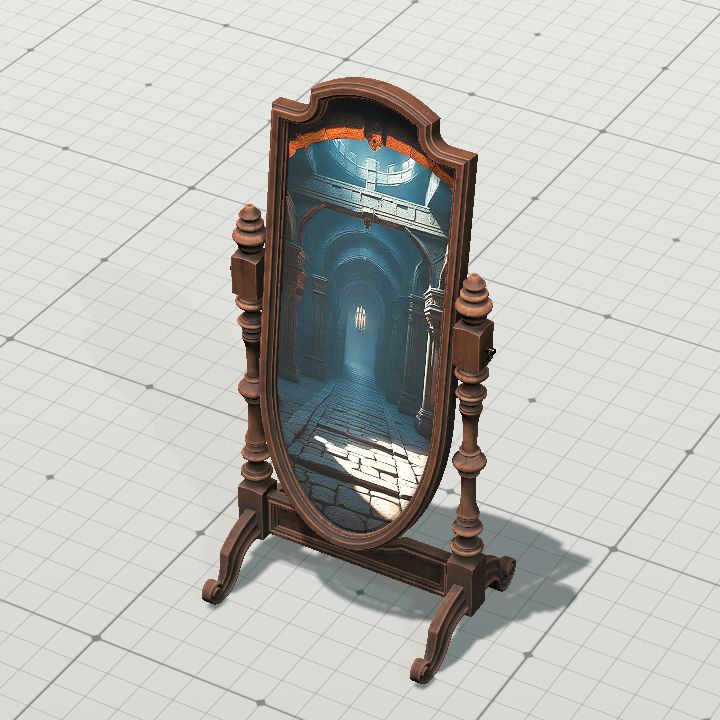 Seer's Floor Mirror #8