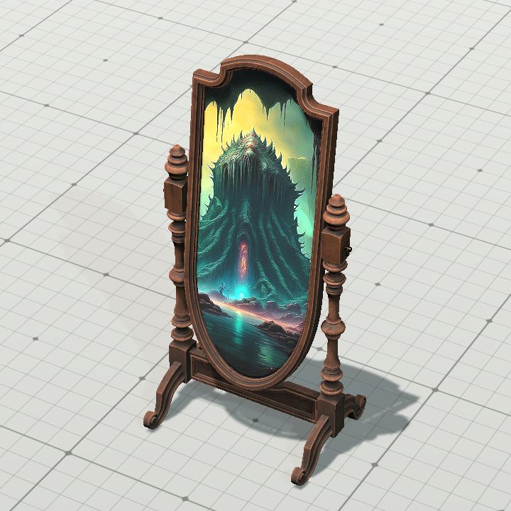 Seer's Floor Mirror #10