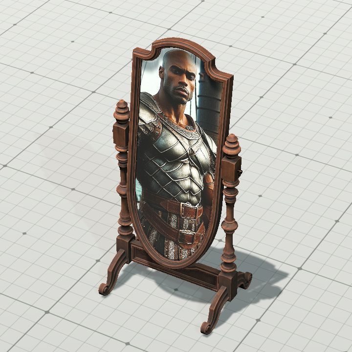 Seer's Floor Mirror #11