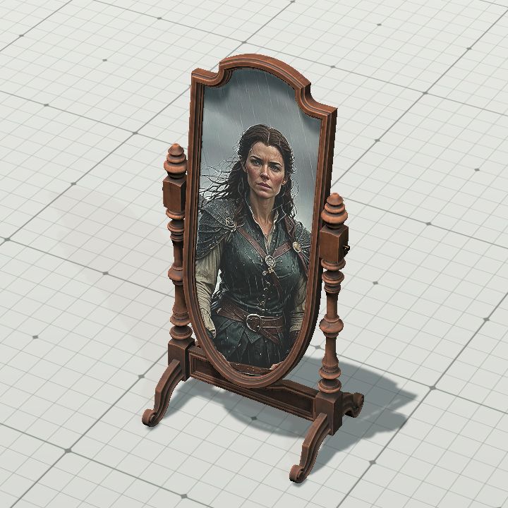 Seer's Floor Mirror #13