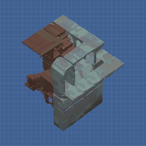 4x4 Stackable Tower Side