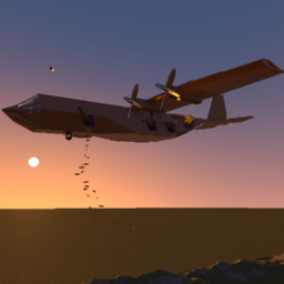 DW's AC-832 "Hellfire" Fixwing Gunship