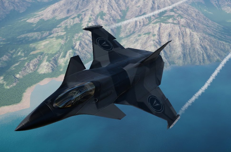 Low-Vis Space Force Fighter