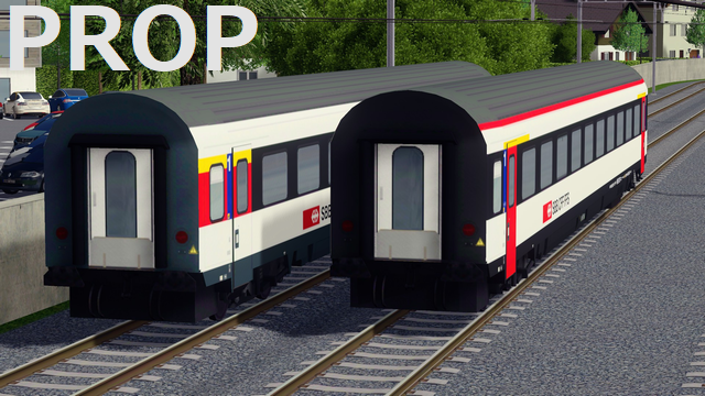 SBB EW IV coach prop set