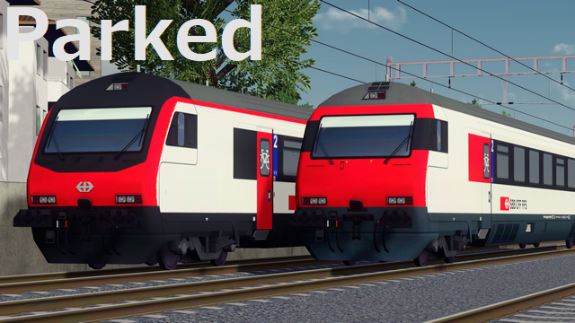 SBB EW IV Control car (Parked)