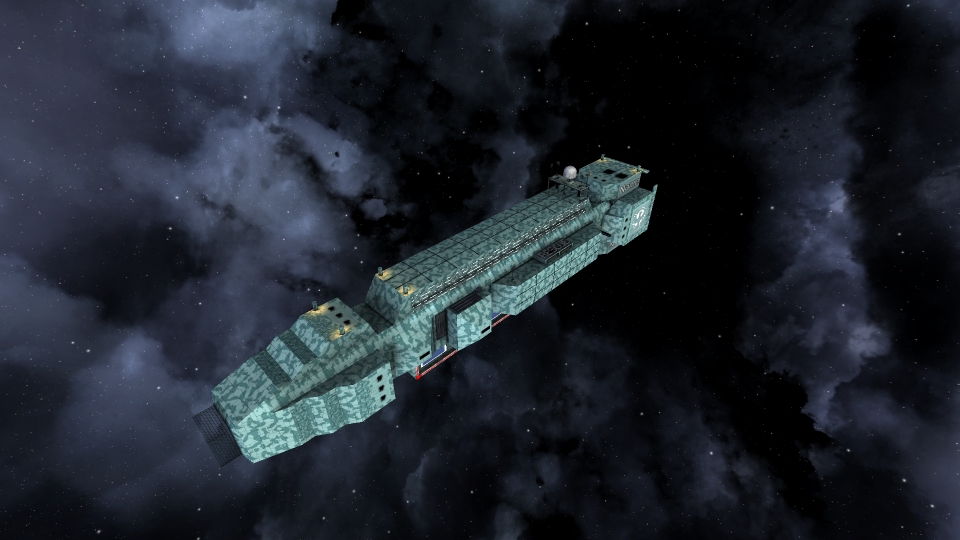 United Nations Counter Xsotan Force - Capital Ship - Antonio Guterres class preview