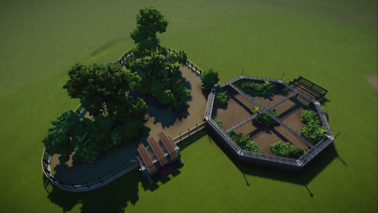 Cassowarie Raptor Enclosure