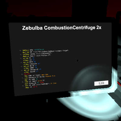 Zebulba CombustionCentrifuge 2x