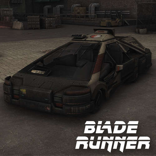 Blade Runner Ground Police Car preview