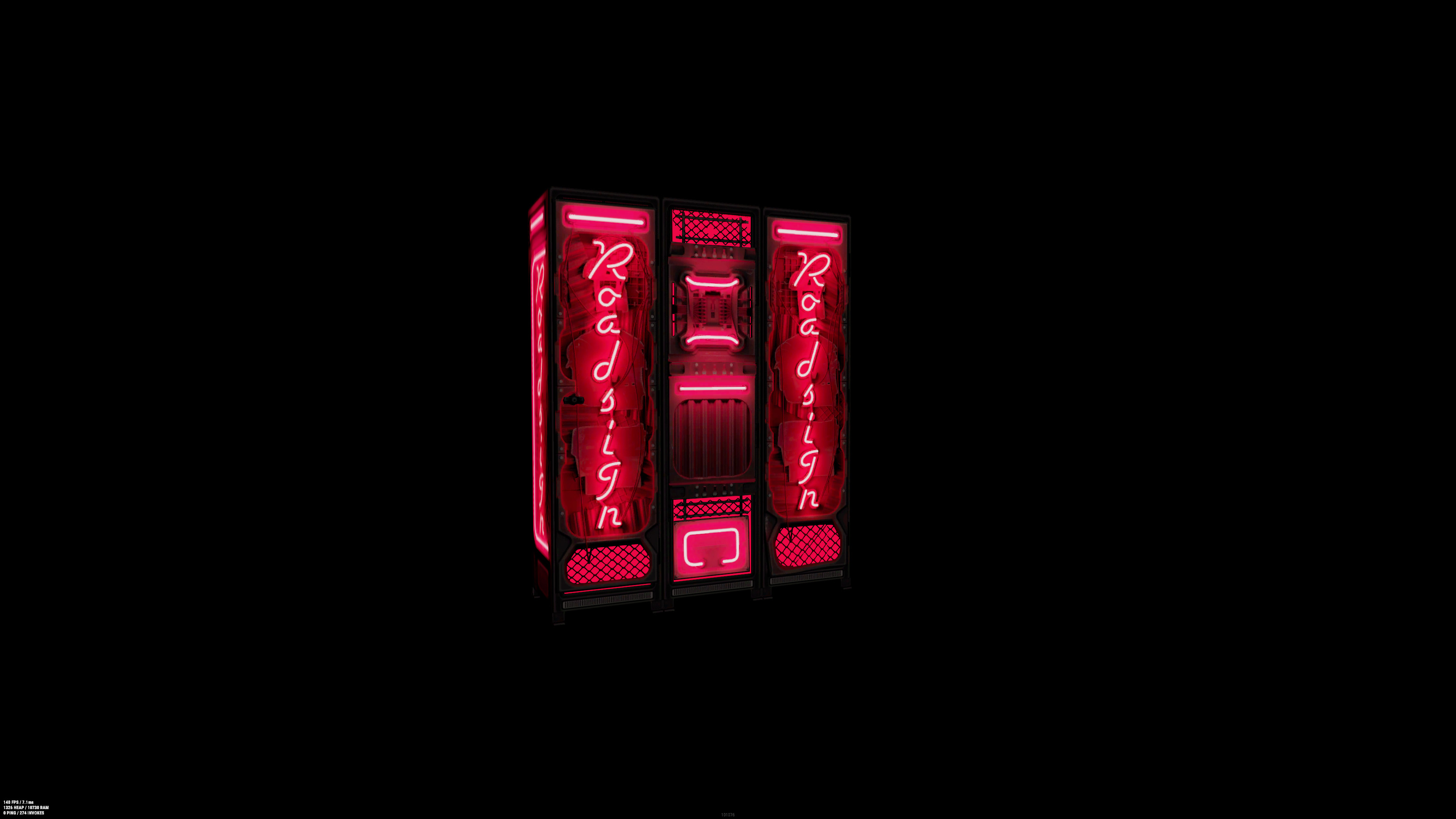 Neon Roadsign Locker