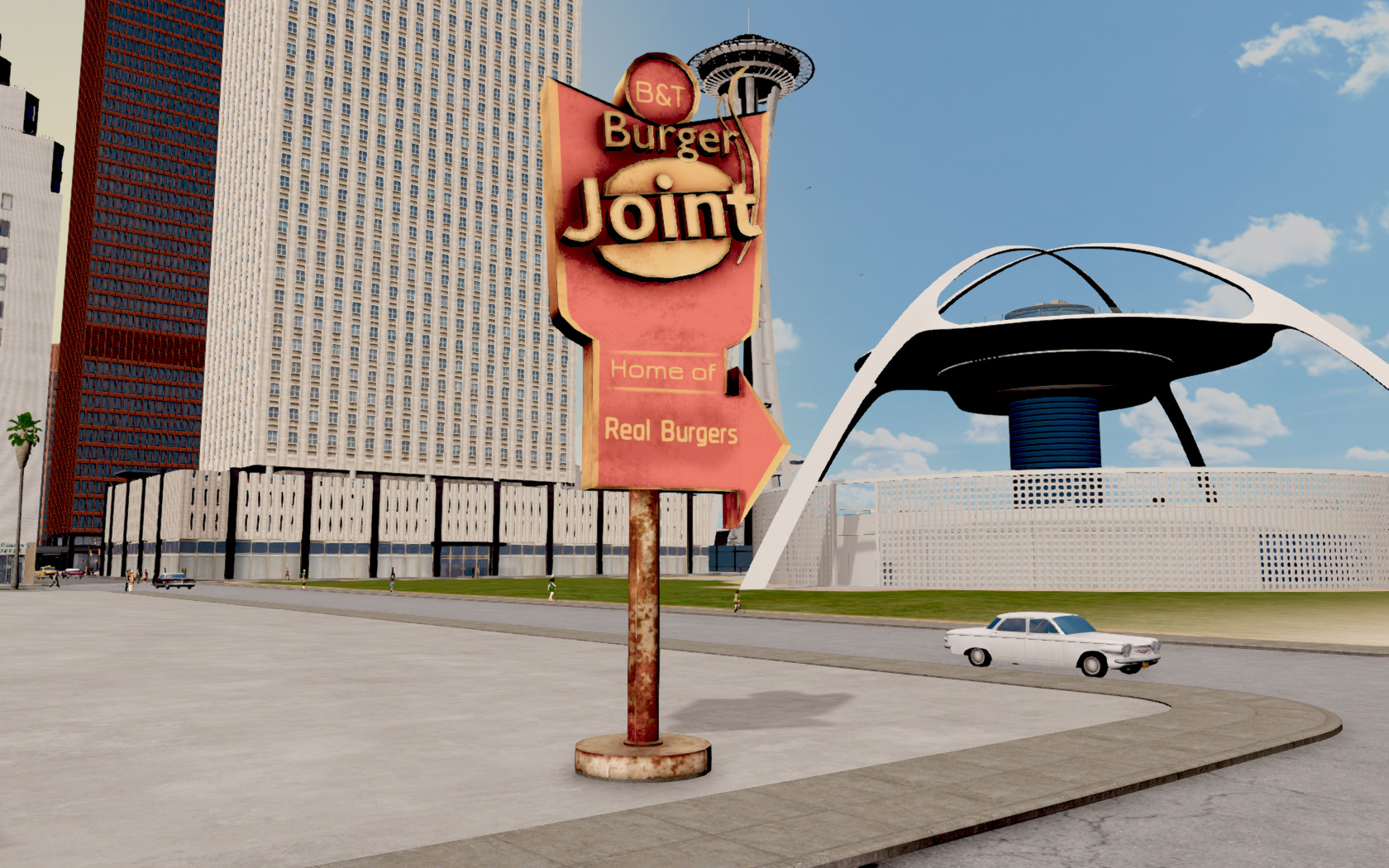 Rusty Burger Joint Sign