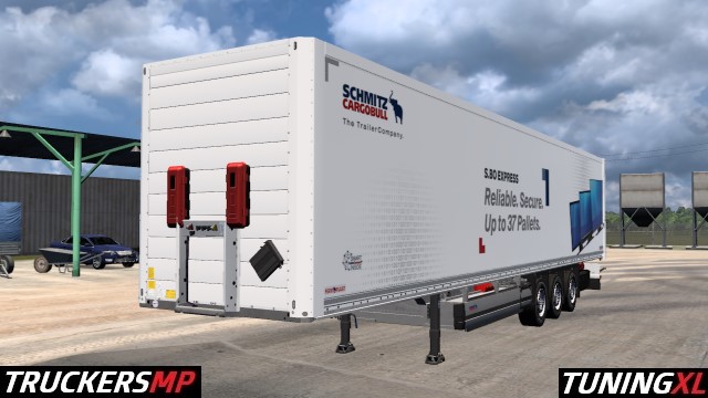 Schmitz dryvan long Trailer Tuning (TruckersMP)
