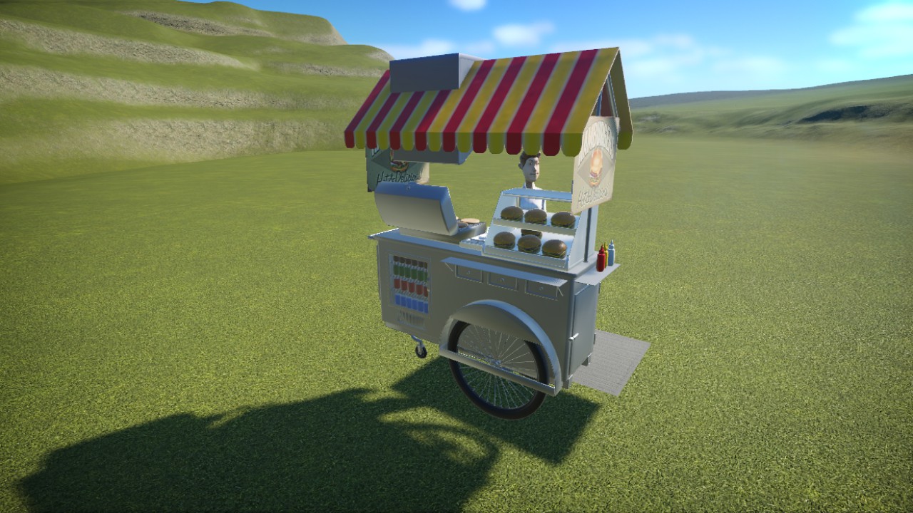 Genaric Hamburger Vendor