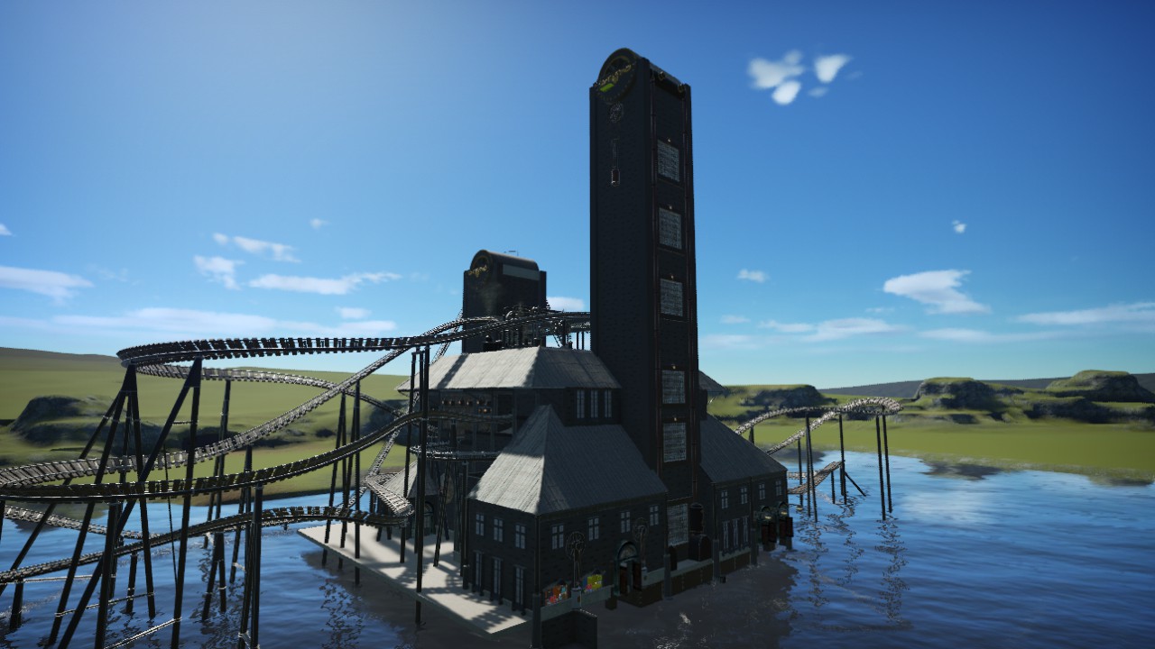CRAZY MINE SHAFT AND MINE TRAIN