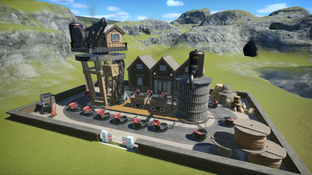 mine crane