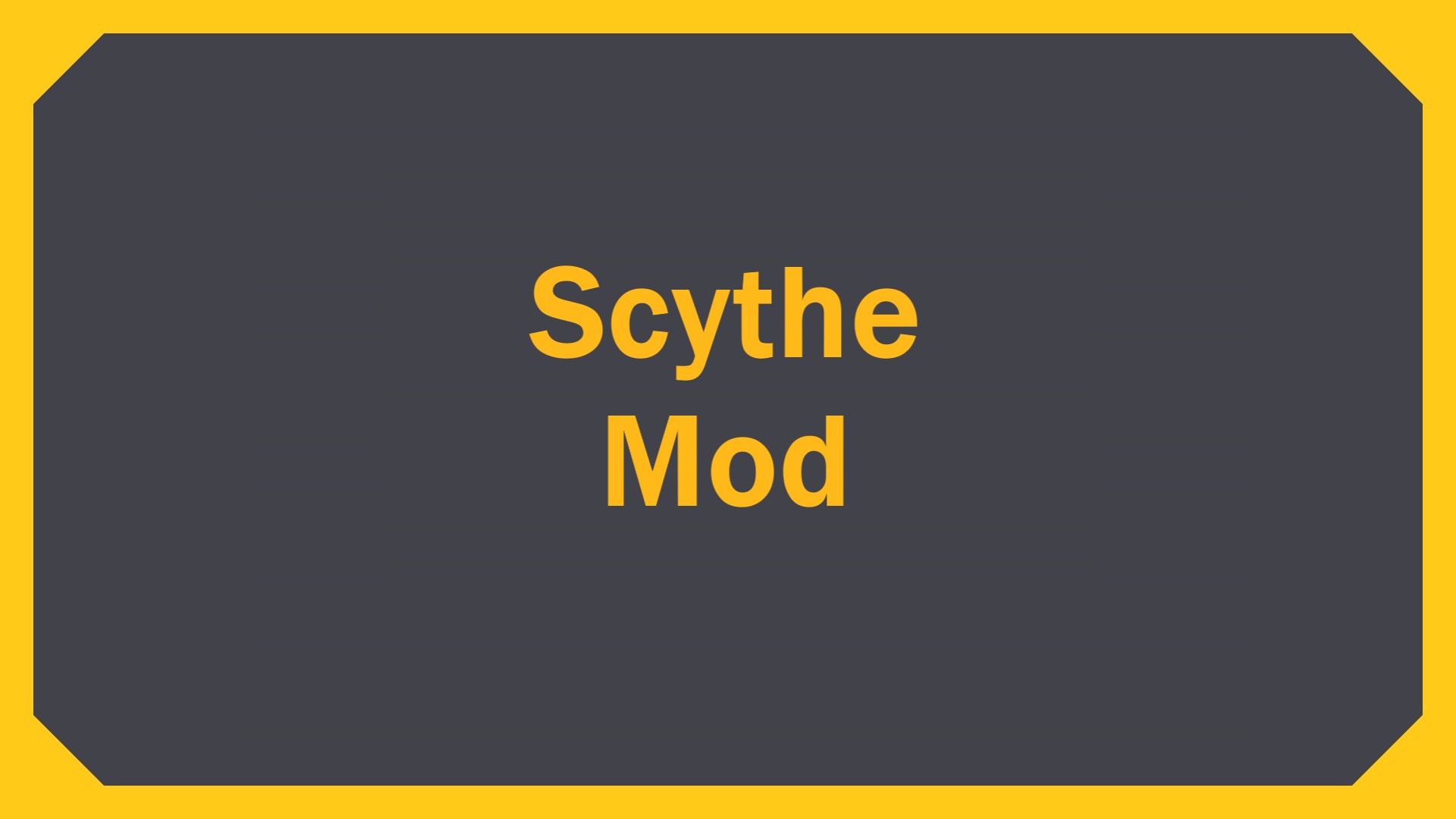 Scythes mod (Legacy)