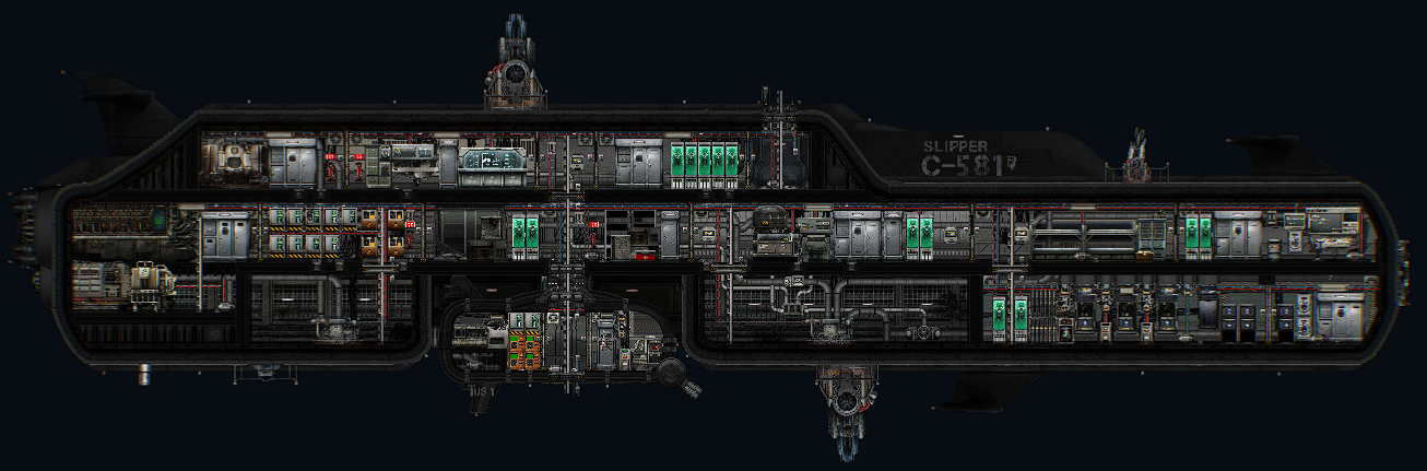C-581 ''Slipper'' – Barotrauma Mod