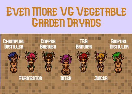 [WYD] Even More VG Dryads mod preview for RimWorld