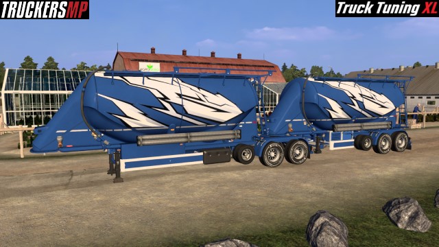 SCS Silo B Double trailer Tuning (truckersMP)